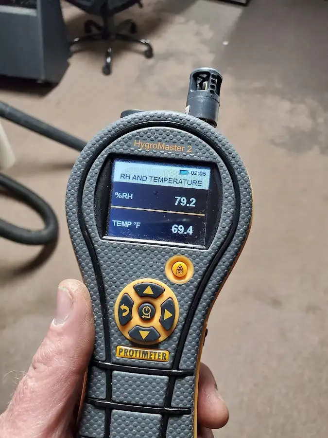 Moisture meter humidity assessment for Fire & Smoke Damage Restoration in Suamico